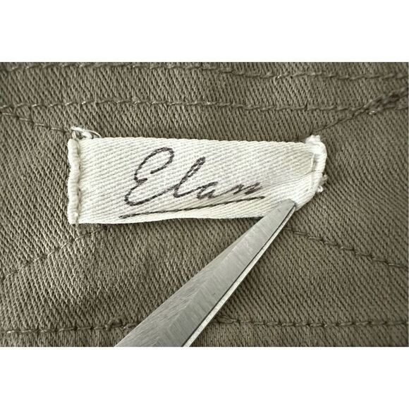 Elan Women’s Drawstring Front Cotton Blend Pants Green Size Medium - Picture 5 of 7